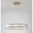 Sabbir Transitional LED Halo Crystal Chandelier -936259524