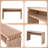 59" Farmhouse Console Table with Open Shelf - Rustic Wood Entryway Table, Narrow Sofa Table for Behind Couch, Hallway Storage Solution (Natural Finish)