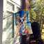 Drapeau de la maison esquimau américain-113105144