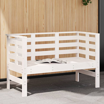 Solid Wood Outdoor Bench