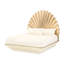 Fantosini King Fan Bed - Gold Leaf