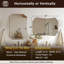 Miroir de salle de bain Contemporary Cadre en acier inoxydable-685656158-688382508