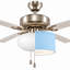 Abat-jour en lin pour ventilateur de plafond P 8 po x 15 po de diamètre + Ensemble d'adaptateur de ventilateur + Diffuseur (tout est nécessaire dans 1 boîte)-73457495