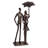 Pelletier Loving Couple Under Umbrella Bronze Sculpture