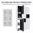 Avonmere 59"H Wall-Mounted Bathroom Cabinet