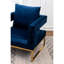 Fauteuil contemporain bleu Relax-845616116