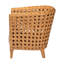 Fauteuil d'appoint bohémien clair miel Ratan
