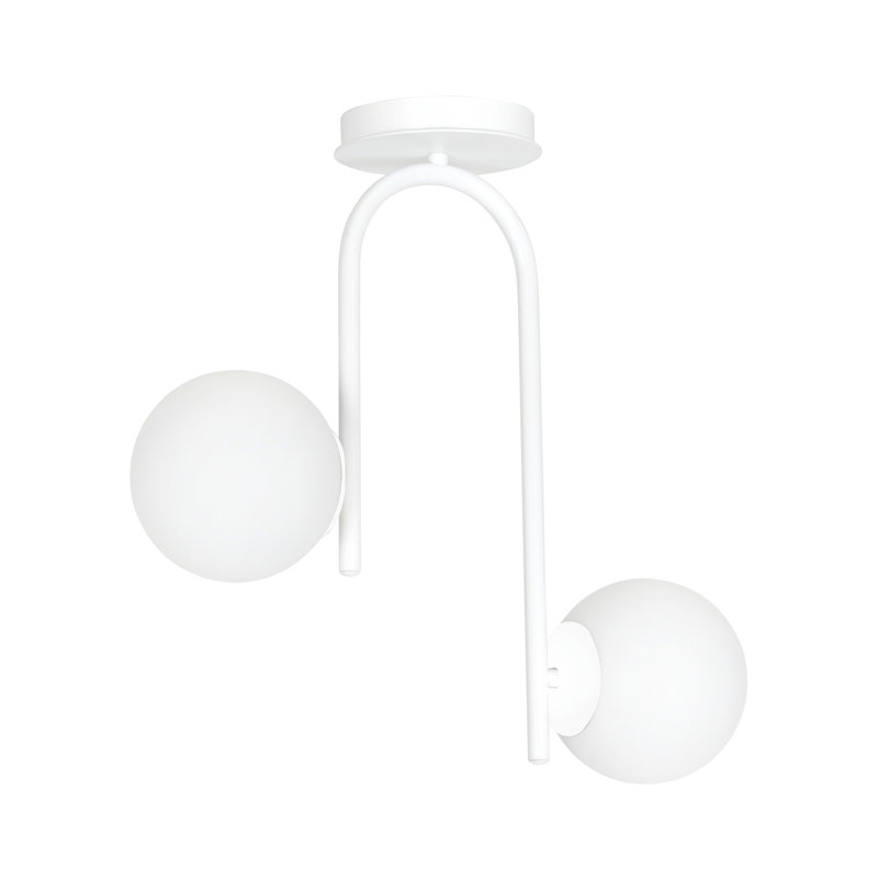 Gabilan 2 - Light Unique/Statement Pendant, White