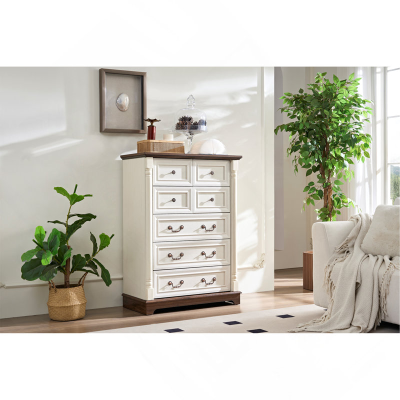 Commode 7 tiroirs pour chambre à coucher