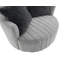 Chaise ronde touffetée et pivotante-2049679723