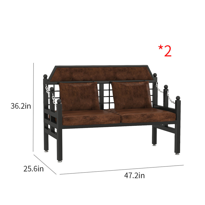 Banquette en similicuir pour restaurant Bistro