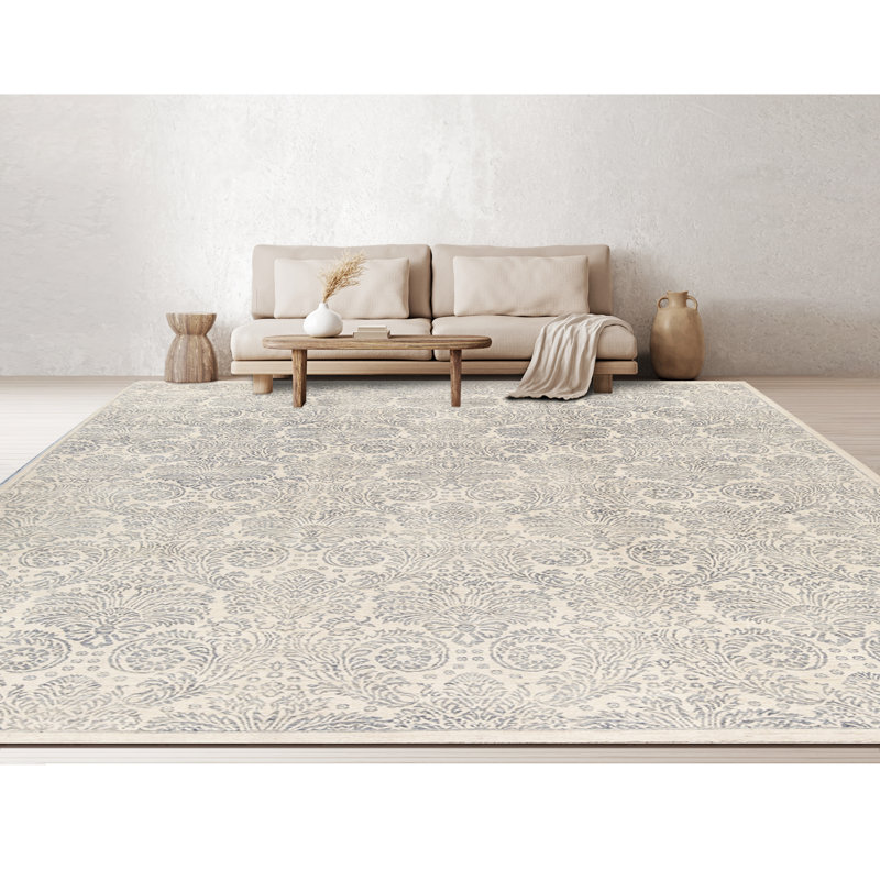 Ziegler Wool Damask Area Rug