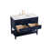 Sinclaire 42'' Single Bathroom Vanity with Engineered Marble Top