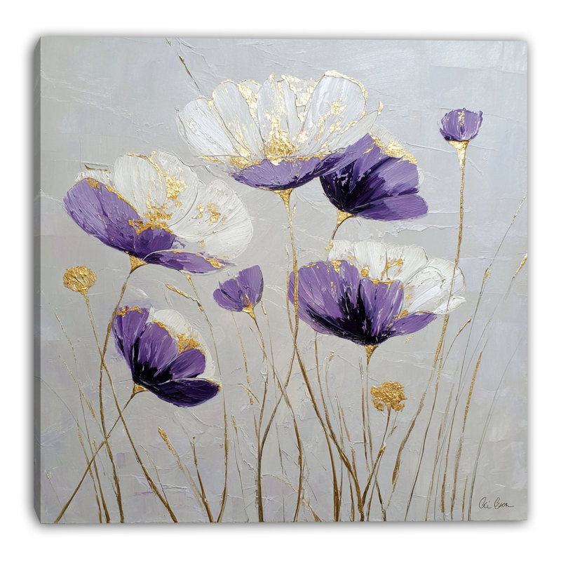 «Blooming Hydrangeas», art mural sur toile tendue, L 30 po x H 30 po x P 1,5 po