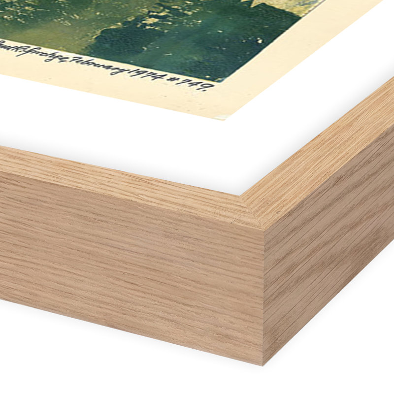 Silva Print, Light Brown, 24" H x 32" W x 1.5" D