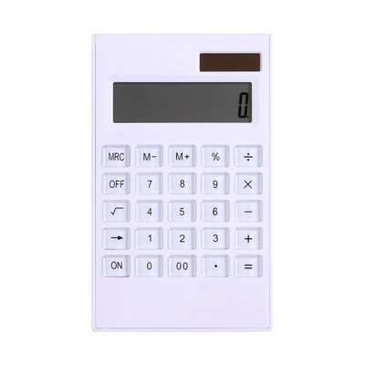 Calculator large buttons Thin Solar Calculator with Large ButtonsSlim SolarPowered CalculatortoPress Big Buttons Power Solar + Battery for Home Office School Students Adu