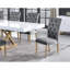 Chaise de salle à manger au design unique-132847811