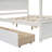 Full Size Canopy Bed With Drawers