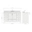 Ensemble de meuble-lavabo simple 61 po Abshire-93572728-93359231