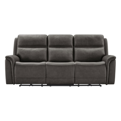Genuine Leather Power Recliner Sofa