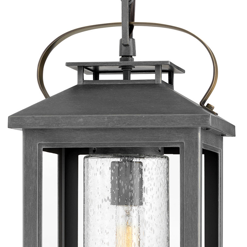Medium Hanging Lantern, Ash Bronze