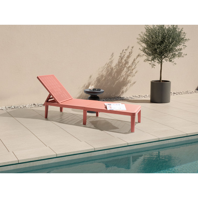 Chadwich 190cm Long Single Chaise, Red