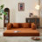 Sicilia 78.7'' Upholstered Convertible Sleeper Sofa Bed With 2 Pillows,Foldable Futon,Corduroy Sofa,Floor Lounge Couch-1388297615