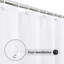 Bathroom Shower Curtain 180 x 180cm Drop with 12 Plastic Hooks-1111276777