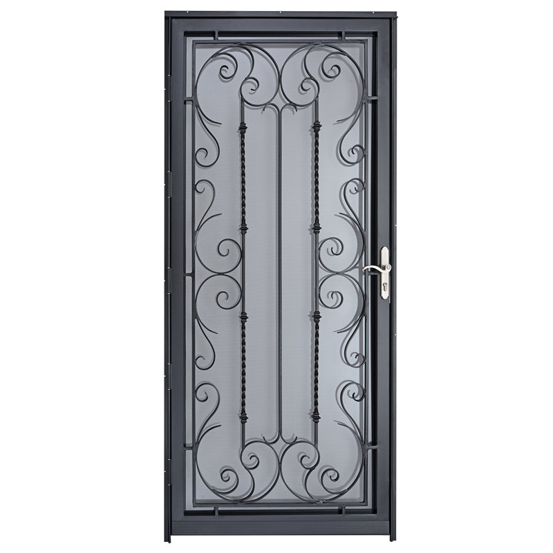 Grisham 36×80 Security Storm Door, Noir