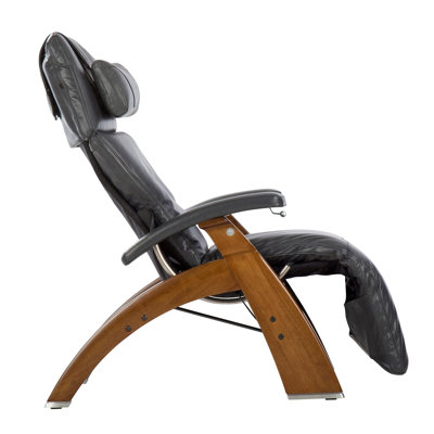 Human Touch Perfect Chair PC420 Classic Manual Plus Zero Gravity Recliner Supreme Upholstery Package Walnut Base