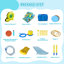 11-In-1 Inflatable Water Slide Castle With Playhouse, Climbing Wall & 16FT Detachable Slide