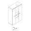 Calisma 4 Door Manufactured Wood Wardrobe