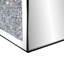 Bethly 35Cm Crushed Crystal Mirrored Square Planter Boxes Set Of 2