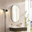 20 Inch Metal Oval Mirror-924817107-969495595