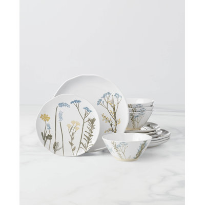 Wildflowers 12 - Piece Dinnerware Set