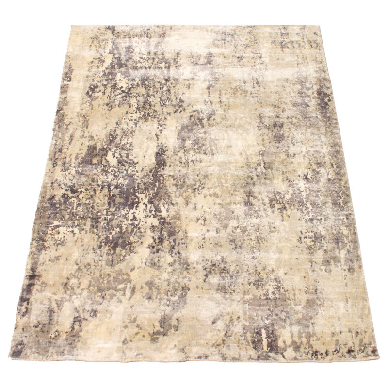 Tapis ivoire tissé à la main Gadar