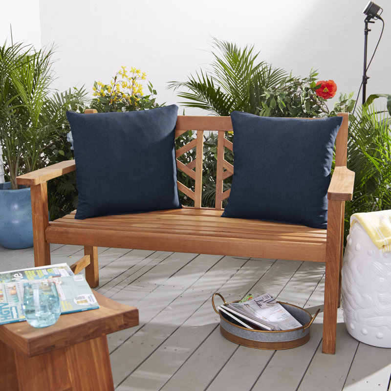 Outdoor Reversible Throw Pillow, 16" x 16"