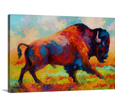 Aigars " Running Free Bison " by Marion Rose