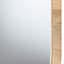 Miroir, fabriqué en bois d'acajou