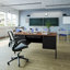 Bureau à double caisson commercial 60 po avec 5 tiroirs verrouillables Cambridge-97876670