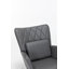Chaise berçante en polyuréthane avec repose-pieds Schaghticoke-1926936009
