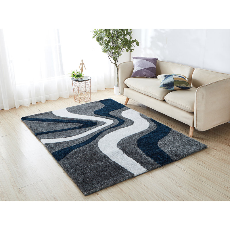 Soft Pile Hand Tufted Shag Area Rug
