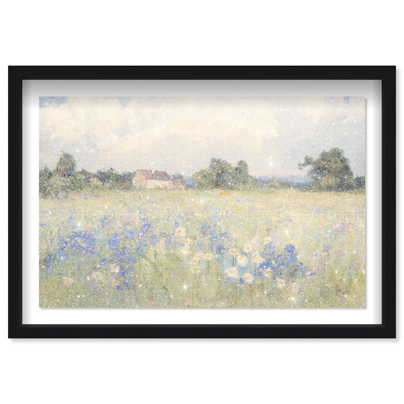 Enchanting Vista Shadowbox Landscape & Nature Print by Oliver Gal, Black Frame, 15 x 10, 17.5"H x 25.5"W, Black Frame