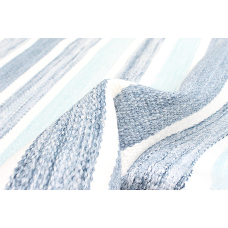Kilim bleu Ankara 5 pi 2 po x 7 pi 6 po