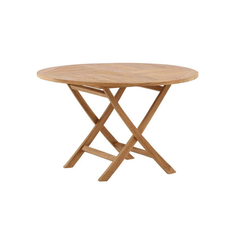 Bernhardine Round Outdoor Dining Table , cm W cm D, 75cm H x 120cm L x 120cm D 