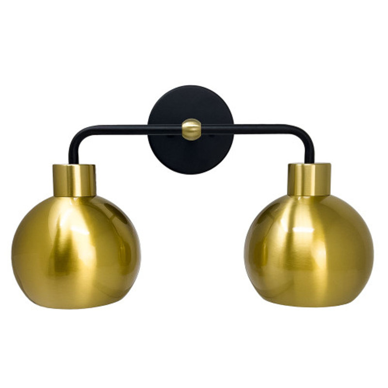 Zakira Wall Light, Brass