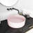 Ceramic Bathroom Sink - Pink Vessel Artistic Basin, 15.72In X 4.57In, Ceramic, Simple To Keep Of Stains Art 15.7X15.7X4.7 In, Stain- Easy Maintenance-578786413