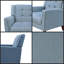 Fauteuil en tissu Greenmont Luxe-1826663859