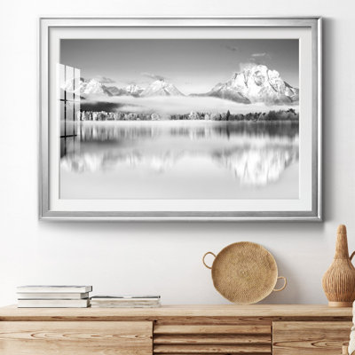 Peak Reflection - Photographie avec cadre photo