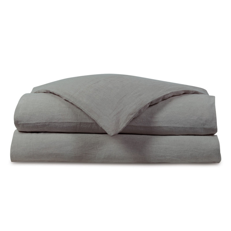 Shiloh Linen Duvet Cover, Super King Duvet Cover,  Shiloh Shell